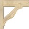 Ekena Millwork Funston Block Rough Sawn Outlooker, Douglas Fir, 6"W x 18"D x 18"H OUT06X18X18FST05RDF - alternate 4